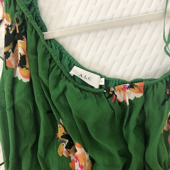 ALC off shoulder floral dress, size 4 - Picture 2 of 2
